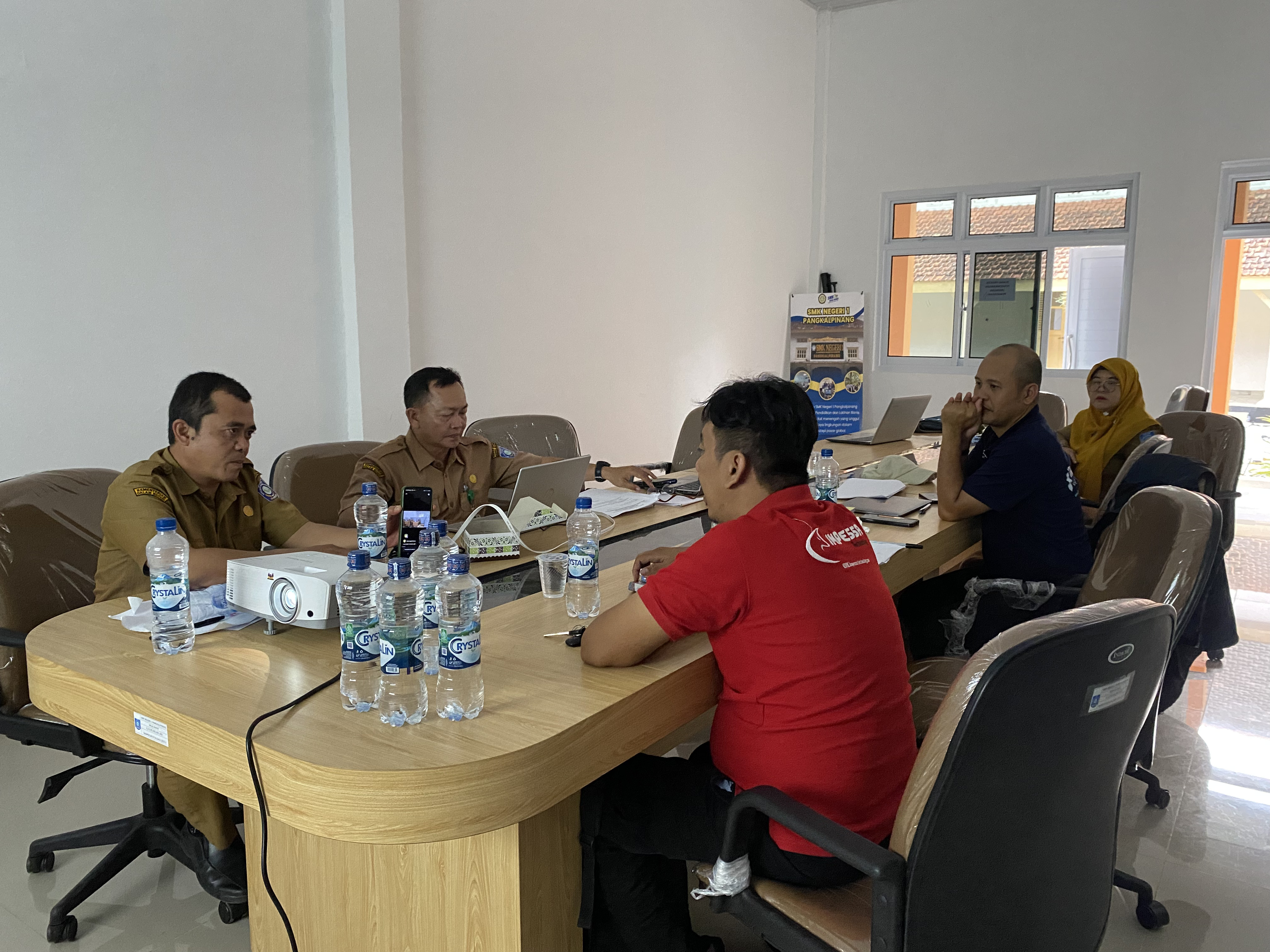 Hadiri Undangan SMKN 1 Kota Pangkalpinang, Perkuat Sinergi Industri dan Pendidikan di Jurusan Bisnis Digital